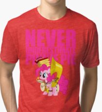 Never Underestimate Pinkie Pie Tri-blend T-Shirt