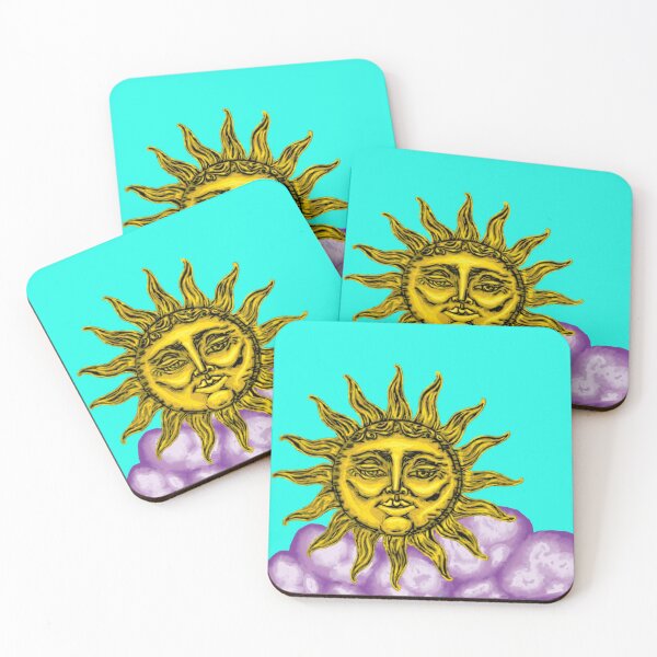 Item preview, Golden Sun Face designed and sold by DarkHouseRules.