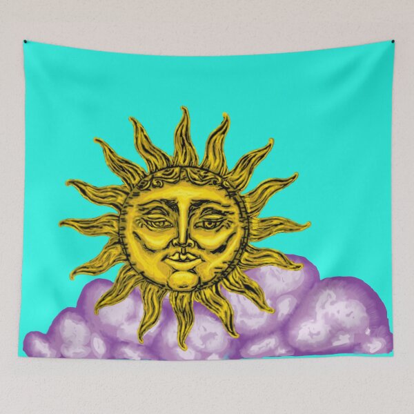 Item preview, Golden Sun Face designed and sold by DarkHouseRules.