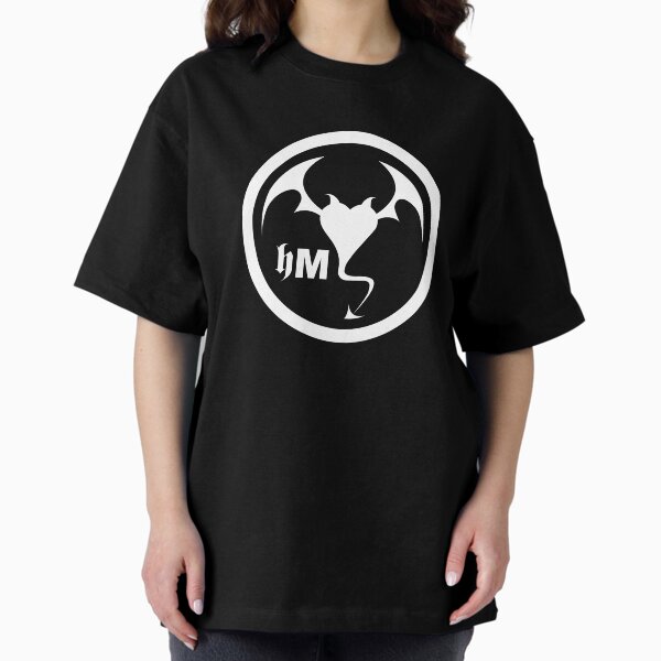 Item preview, Hollywood Monsters Circle Bat Logo - WHITE PRINT designed and sold by bzyrq.