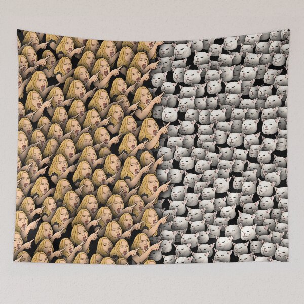 Item preview, Womans Yelling at Cats designed and sold by dima-v.