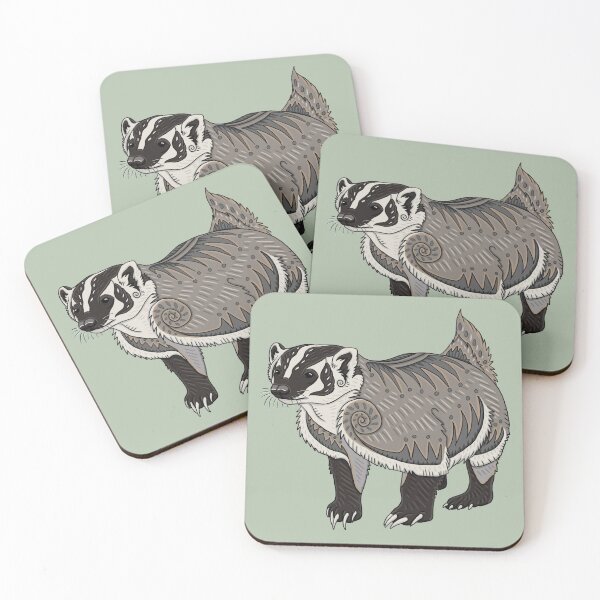 Item preview, American Badger designed and sold by Corvola Creations.