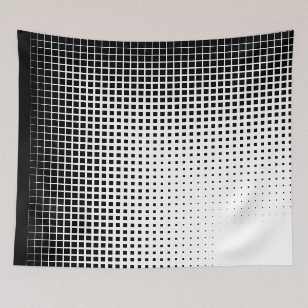 Item preview, Abstract Halftone Grid Design of squares designed and sold by Evan Sharboneau.