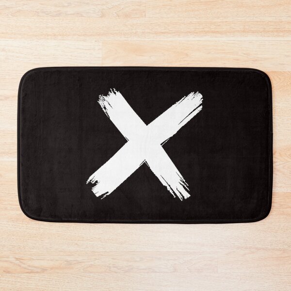 Cross design Bath Mat
