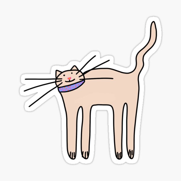 Pusheen Badge Holder Clips Cartoon Anime Figures Fat Cats Stretch