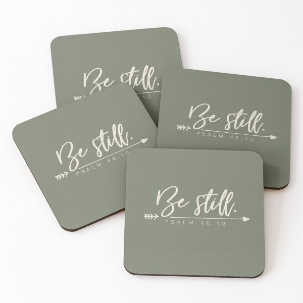 Item preview, Psalm 46:10 Be Still - Bible Verse Gift designed and sold by Si Li.