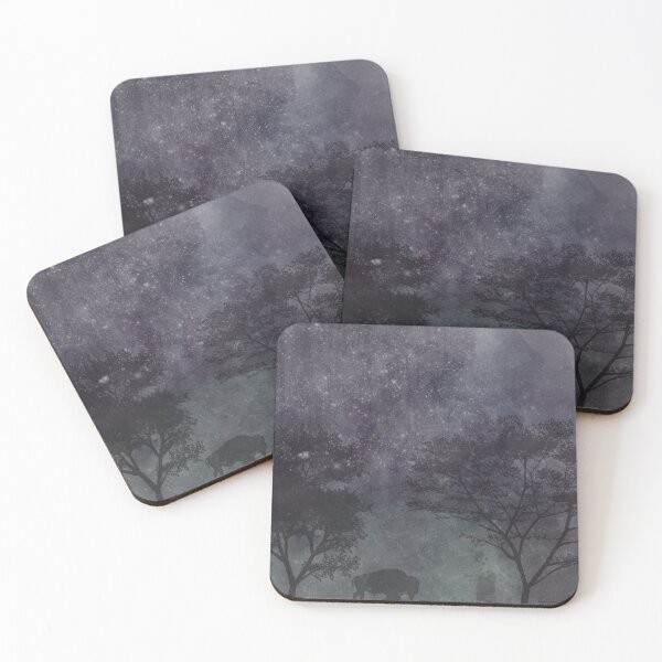 Item preview, Watercolor Bison Night Sky designed and sold by sagittariusnake.
