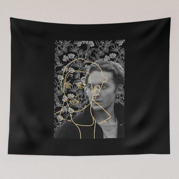Item preview, toby regbo sketch tapestry designed and sold by lunerys.