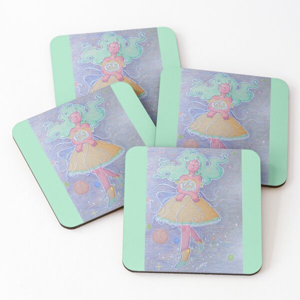 Item preview, Galactic girl - Space Walk designed and sold by woaarts.