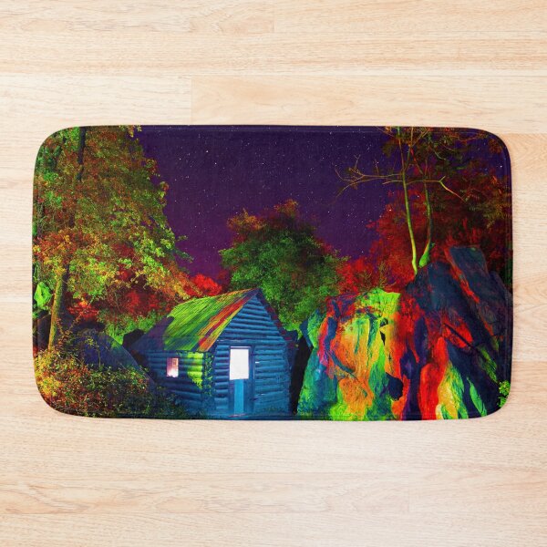 Item preview, Log Cabin under stars designed and sold by Evan Sharboneau.