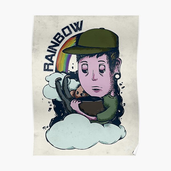 rainbow. Poster