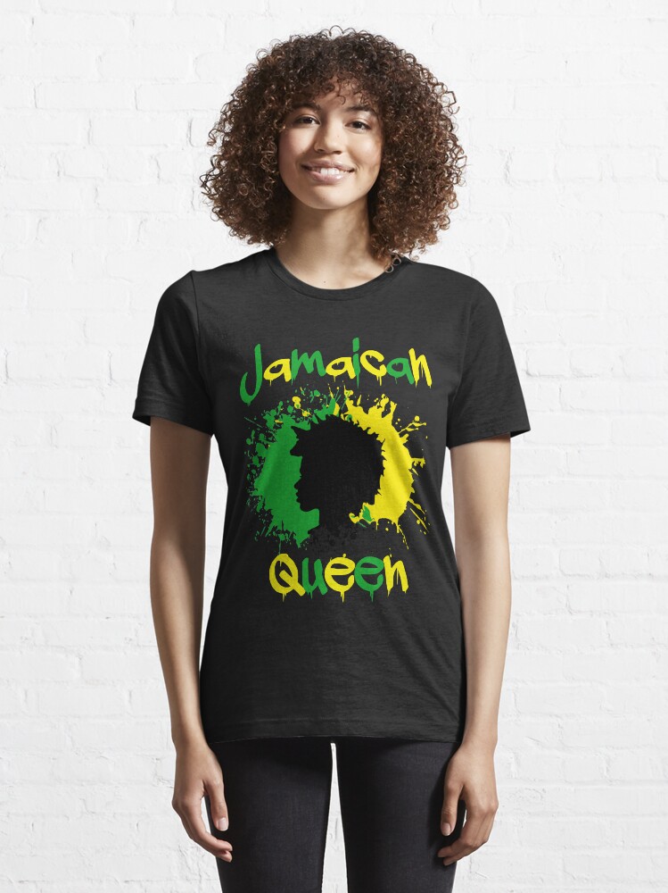 "Jamaican Queen Proud Independent Jamaica Women" Tshirt by