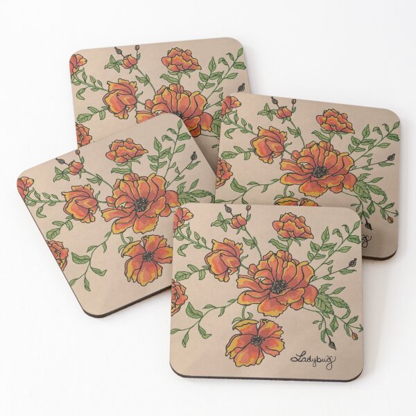 Item preview, Sunset petals designed and sold by RosieLadybugz.