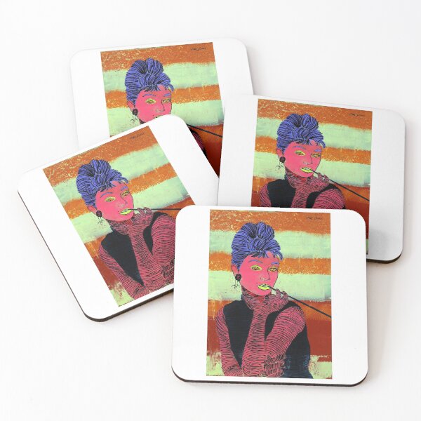 Item preview, Woman Portrait By ArtGuru 9919 - Acrylic On Paper designed and sold by Art Guru.