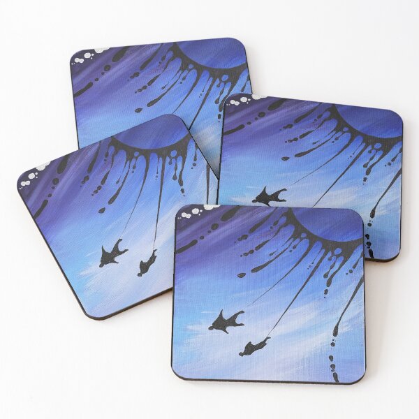 Item preview, Desert wingsuit Original skydiving inspired artwork - Fly Free #4 designed and sold by ArtSaurus.