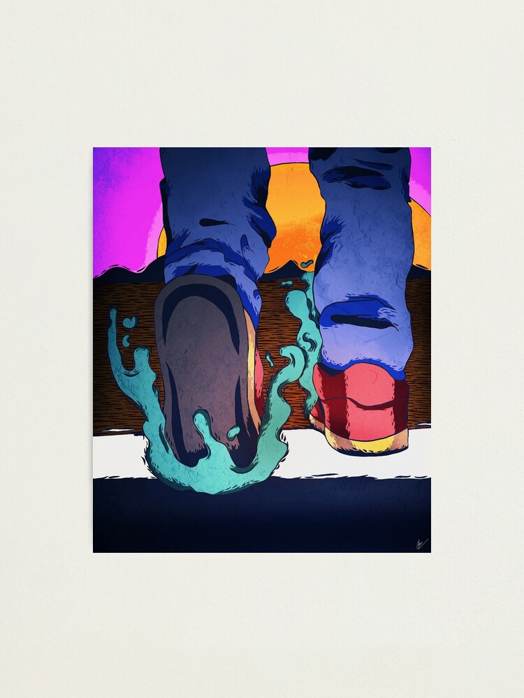 Alternate view of crossing. Photographic Print