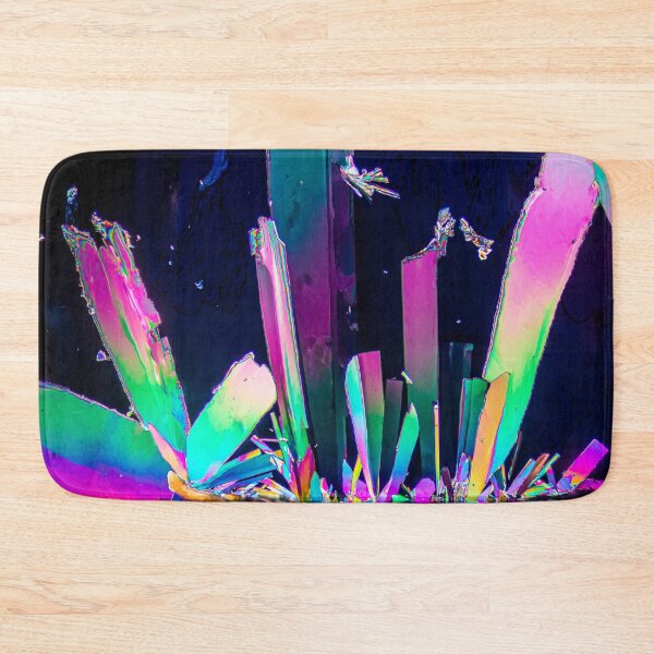 Item preview, iridescent birefringent photoelastic crystals designed and sold by Evan Sharboneau.