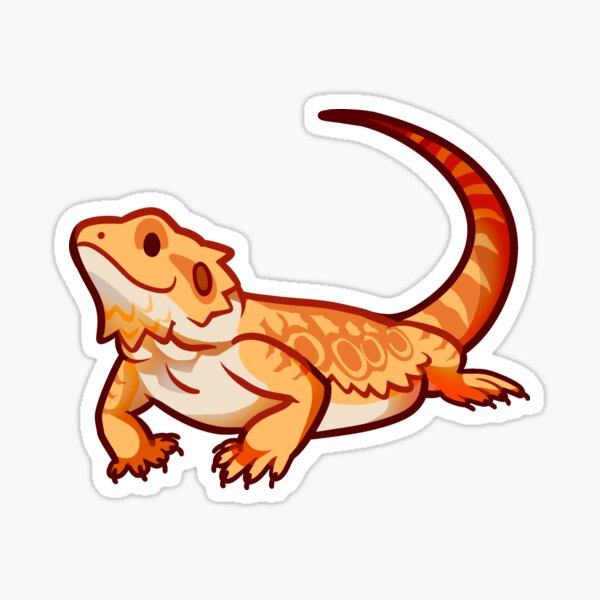 Bearded dragon outlet decal