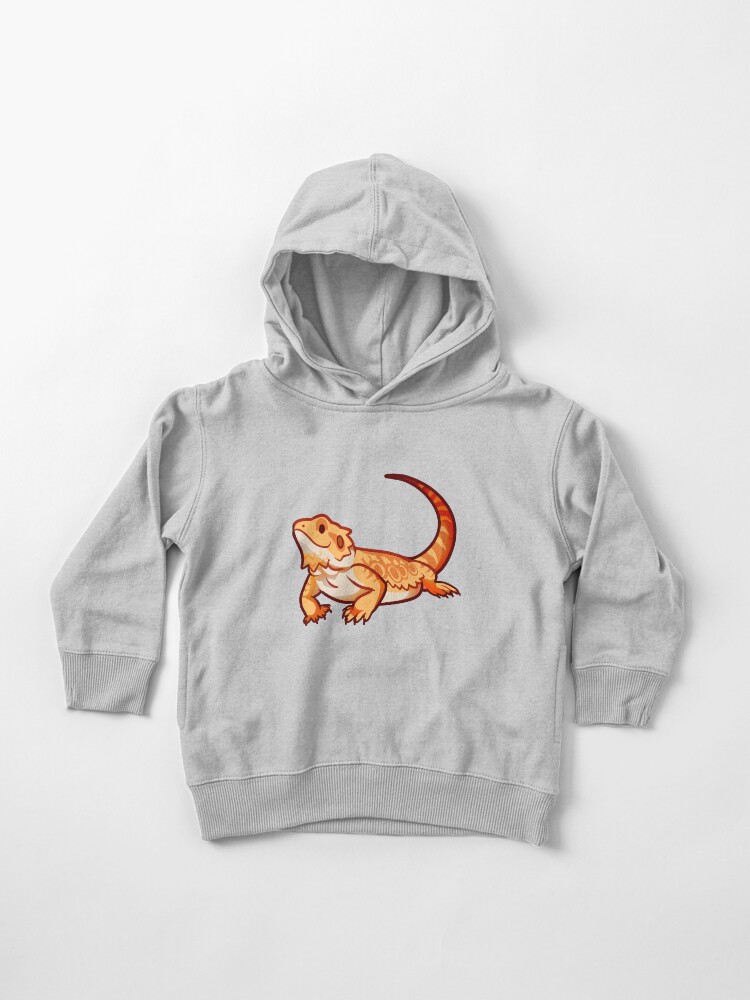 Cute Bearded Dragon Bearded Lizard Toddler Pullover Hoodie for Sale by Bluwiikoon Redbubble