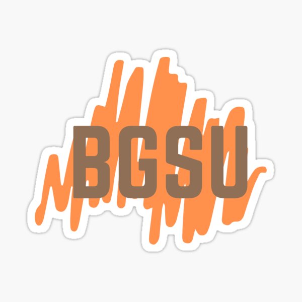 Retro BGSU Design Sticker