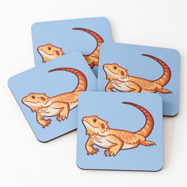 Item preview, Cute Bearded Dragon, Bearded Lizard designed and sold by Bluwiikoon.