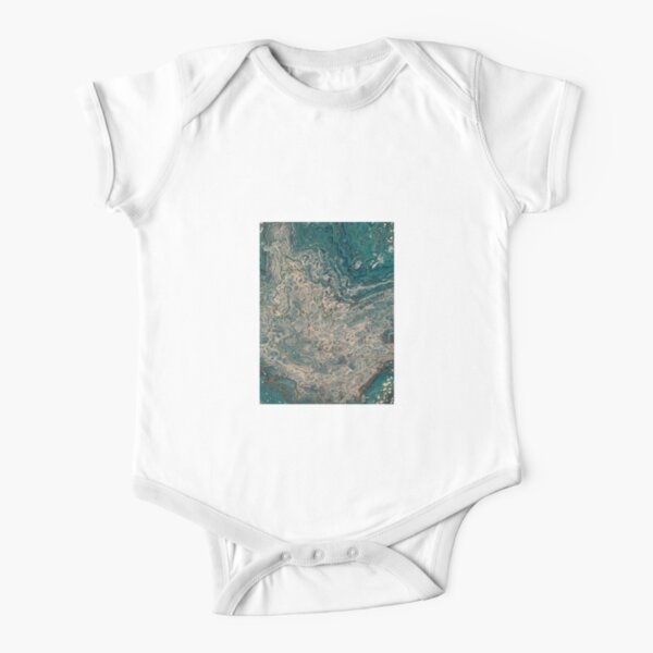 Elements of the Sea Short Sleeve Baby One-Piece
