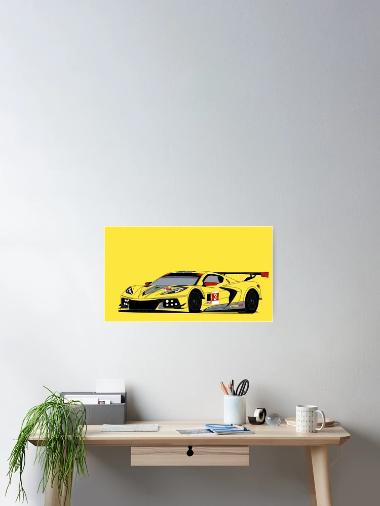 Thumbnail 2 of 3, Poster, C8.R designed and sold by Maxyenko.