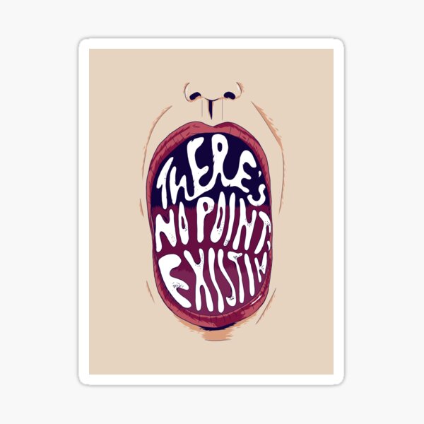 existing. Sticker