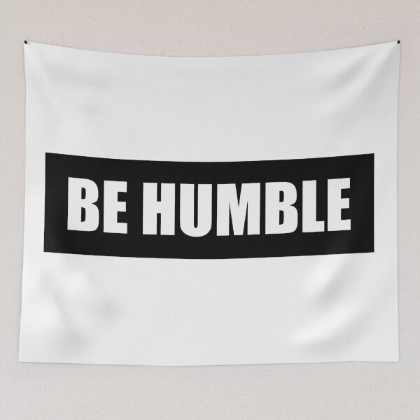 Item preview, Be Humble Black Transparent designed and sold by Tee4Daily.
