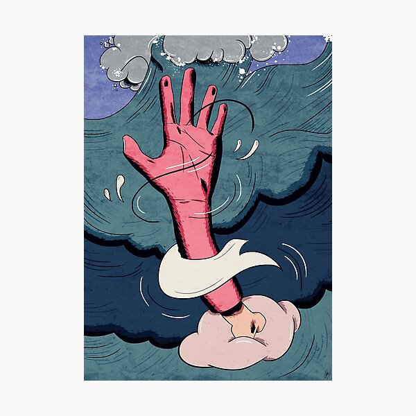 drown. Photographic Print