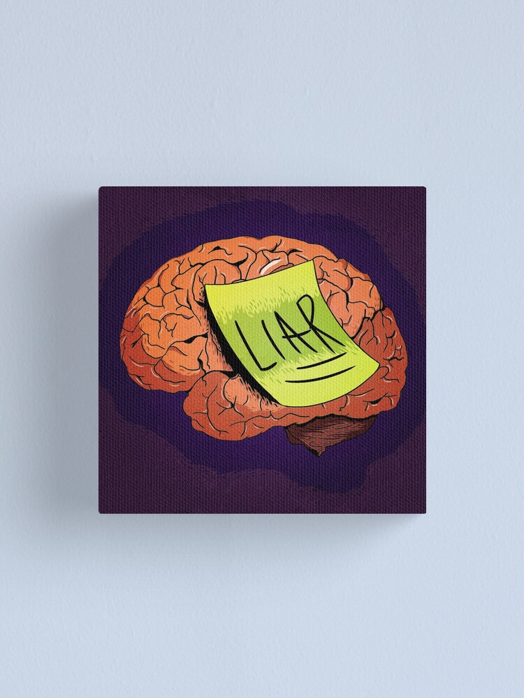 Alternate view of reminder. Canvas Print