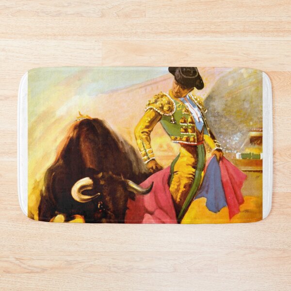 Item preview, Mexico Bullfighting Vintage Travel Advertisement designed and sold by vintagerepros.