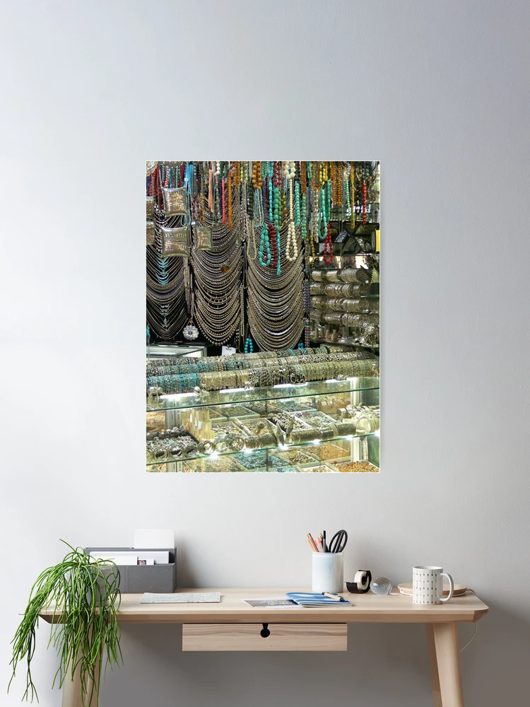 Oriental Jewelry Market in Grand Bazaar - Istanbul, Turkey