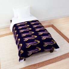 Watercolor Sea Slug Comforter