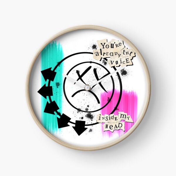 The voice inside my head Clock
