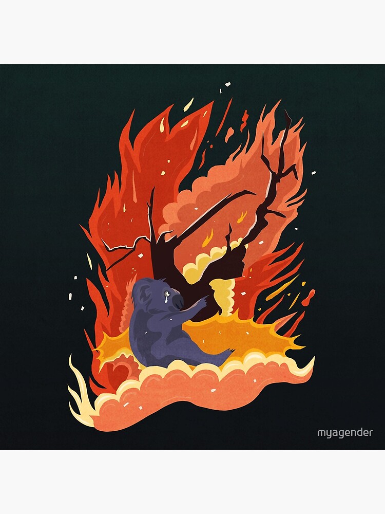 australia burns. by myagender