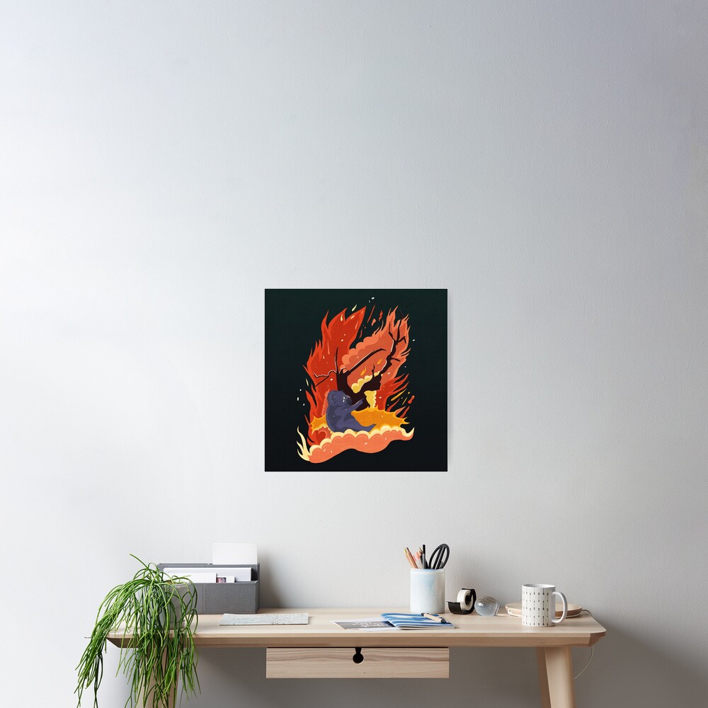 australia burns. Poster