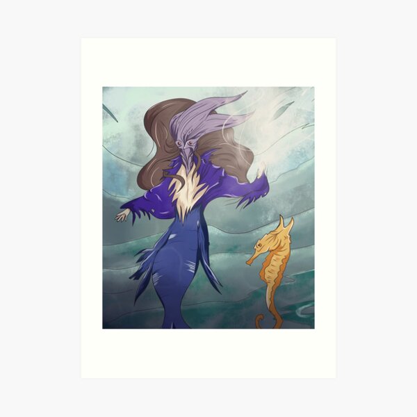 the silent queen. Art Print