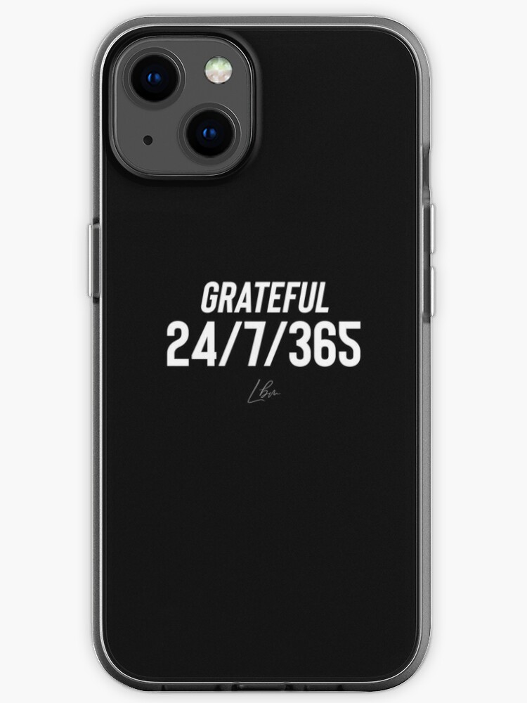 Garyvee Grateful 24 7 365 Iphone Case For Sale By Labellemarque Redbubble