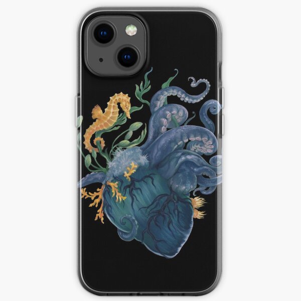 Heart - Ocean iPhone Soft Case