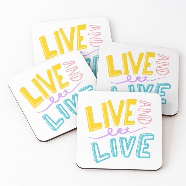 Item preview, Live and Let Live designed and sold by cal-webs.