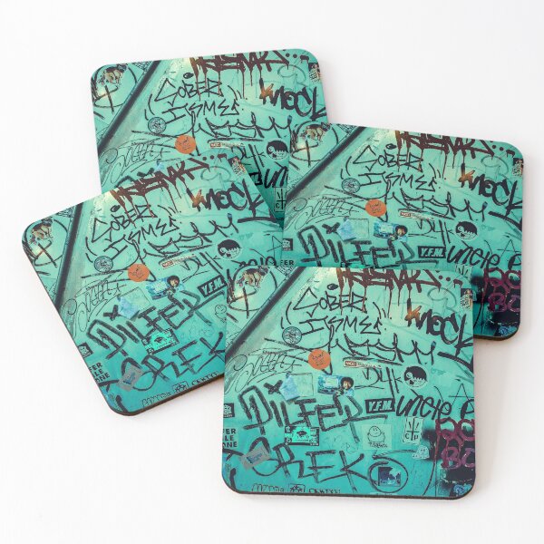 Item preview, Teal Graffiti Art designed and sold by Cryptodesignz.