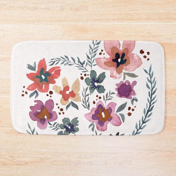 Item preview, 1989 Watercolour Florals designed and sold by Annabelle Ogilvie.