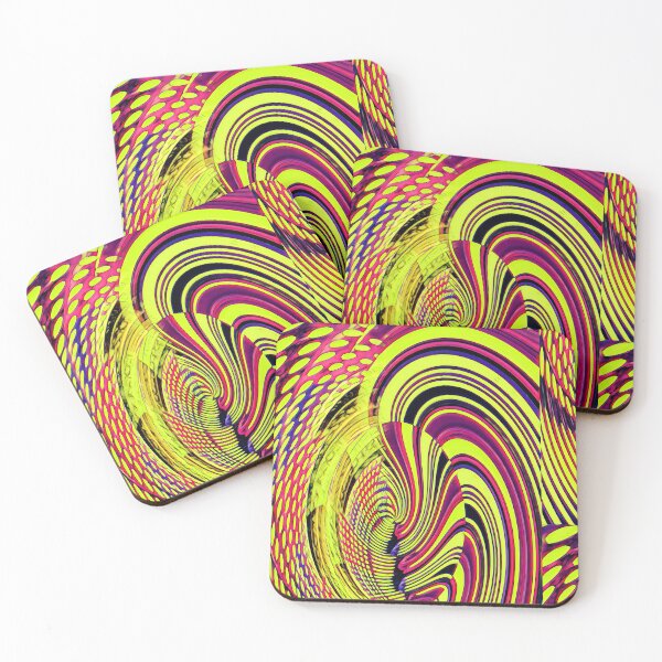 Item preview, Static Marble Vibrant Highlighter Swirl designed and sold by NolaJere.