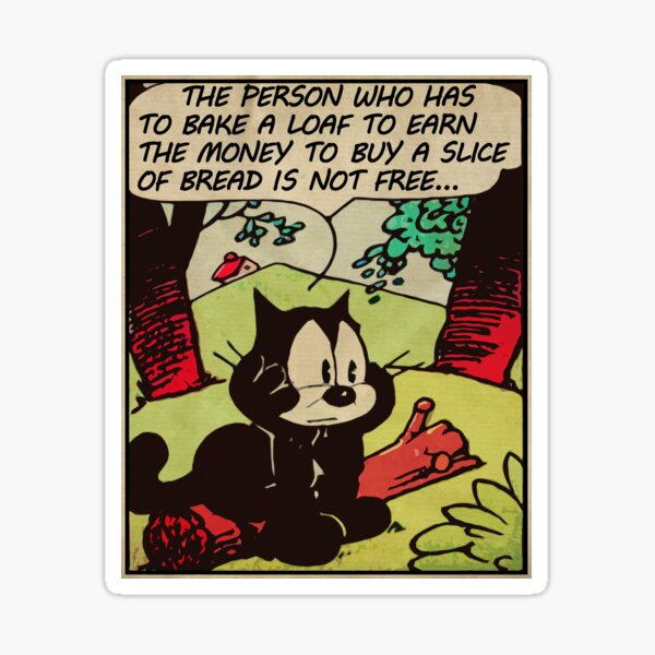 Felix the Anarchist Sticker