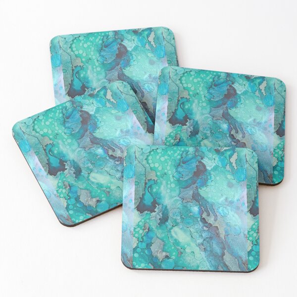 Item preview, Ocean Vibe Alcohol Ink  designed and sold by vonnieacrylics.