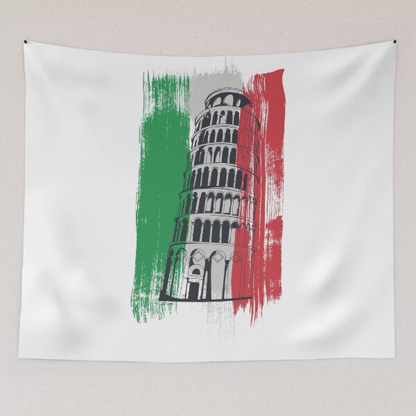 Item preview, Leaning tower of Pisa designed and sold by Taz-Clothing.
