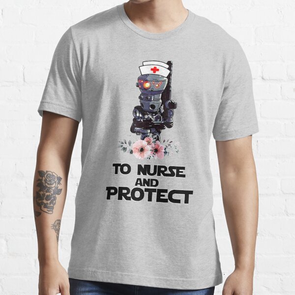 Funny To Nurse and Protect Tee Star Essential T-Shirt