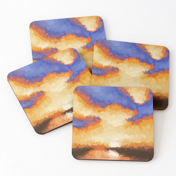 Item preview, Abstract Sunset designed and sold by FunTorture.