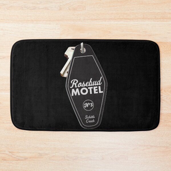 Item preview, Schitt's Creek Rosebud Motel Key Tag, Retro design in black designed and sold by The-Goods.